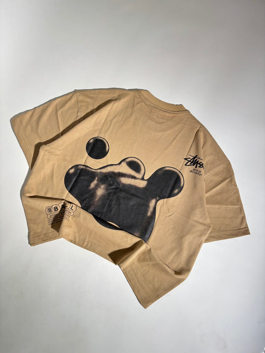 Ball beige boxy oversized tee