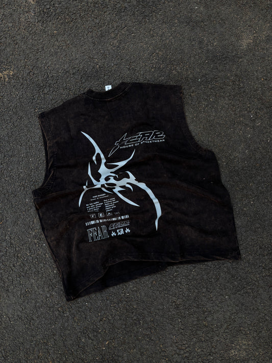 Fear oversized vest