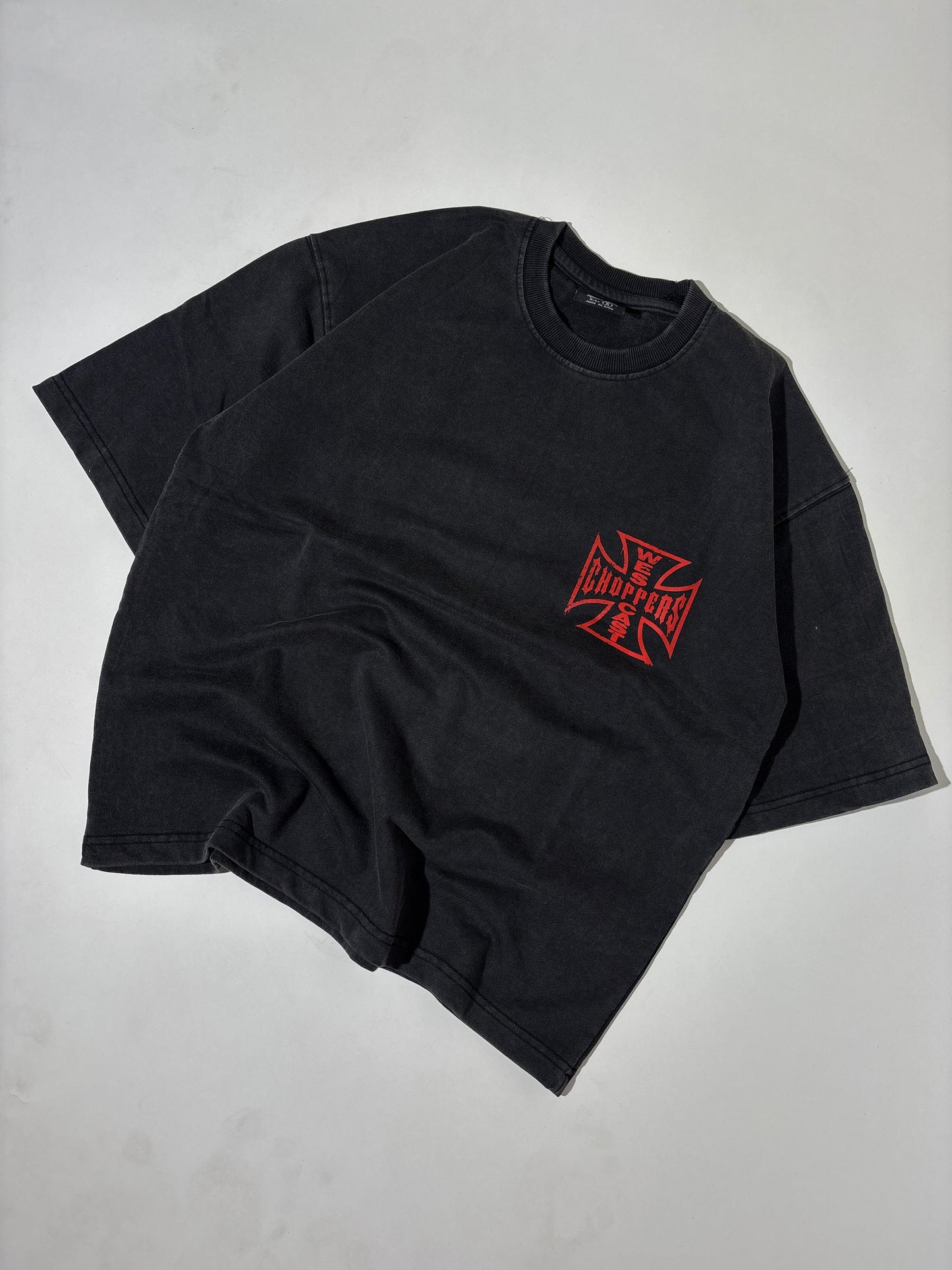 Choppers premium lava wash boxy tee