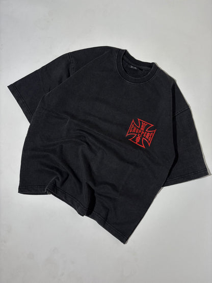 Choppers premium lava wash boxy tee