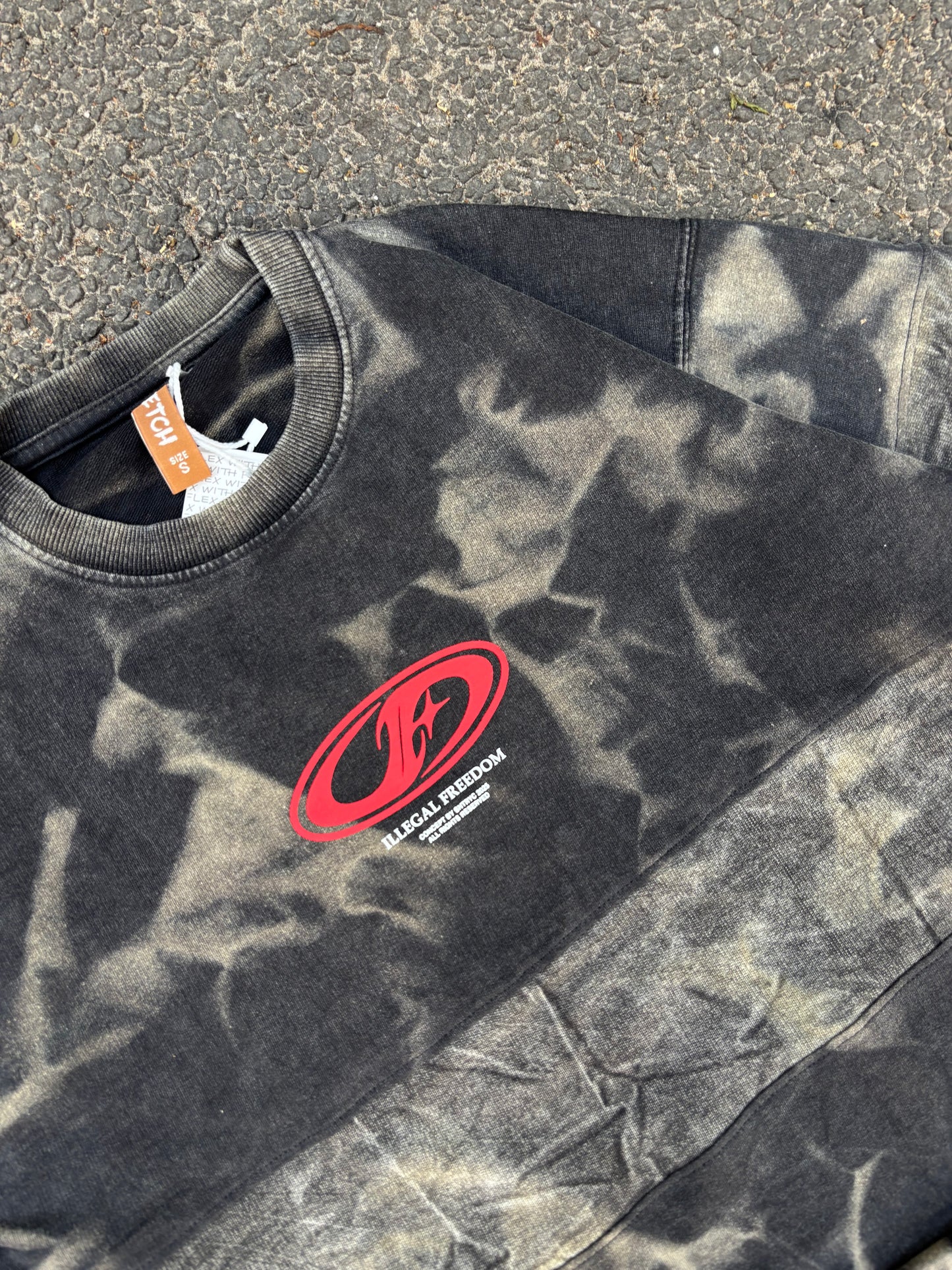 Chaotifish oversized tee