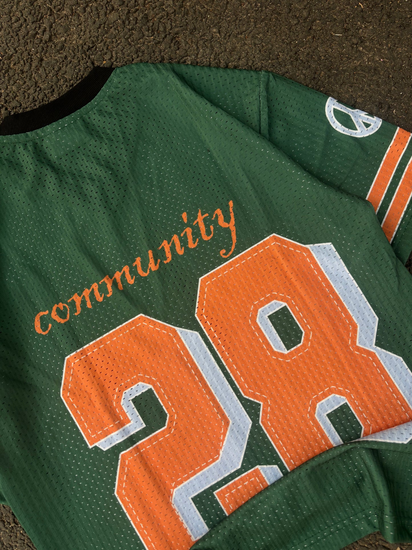 28 community green oversized jersey