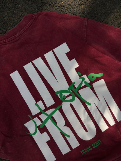 Live from utopia oversized tee
