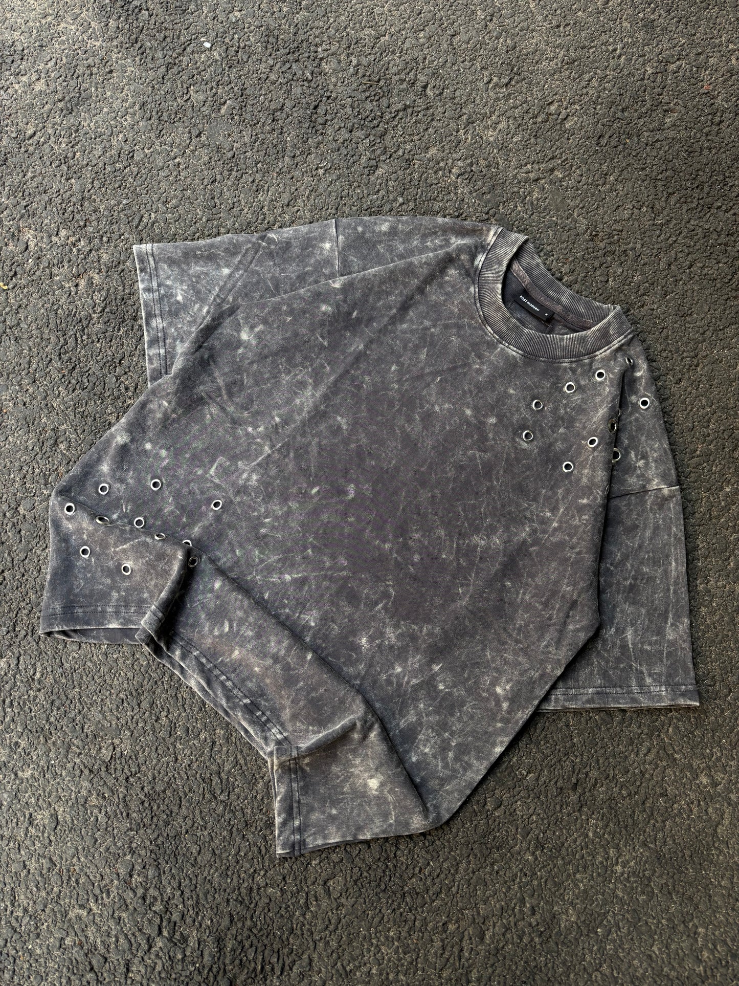 Ring grey oversized tee