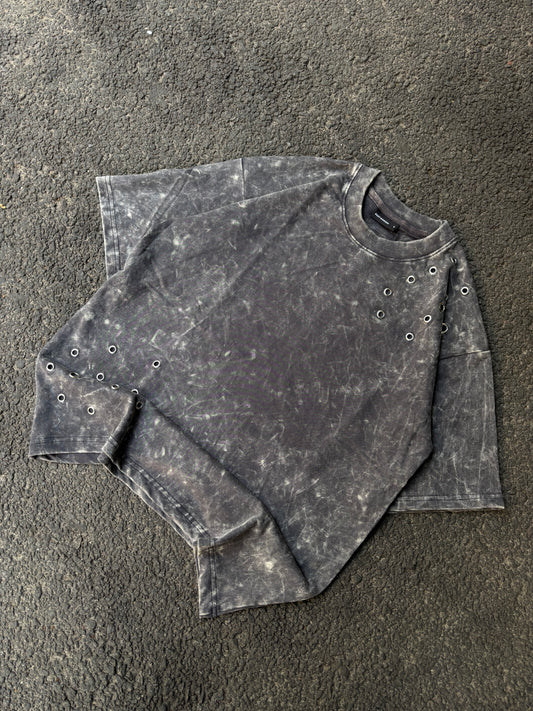 Ring grey oversized tee