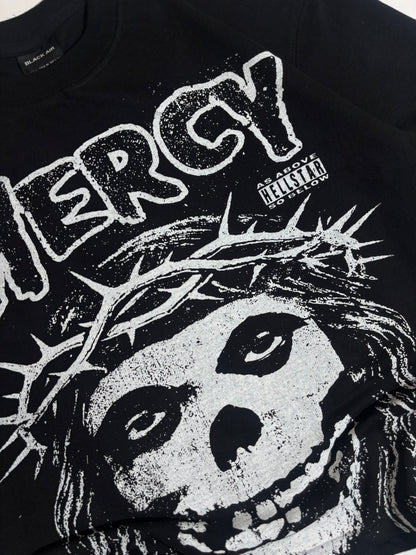Mercy black oversized boxy tee