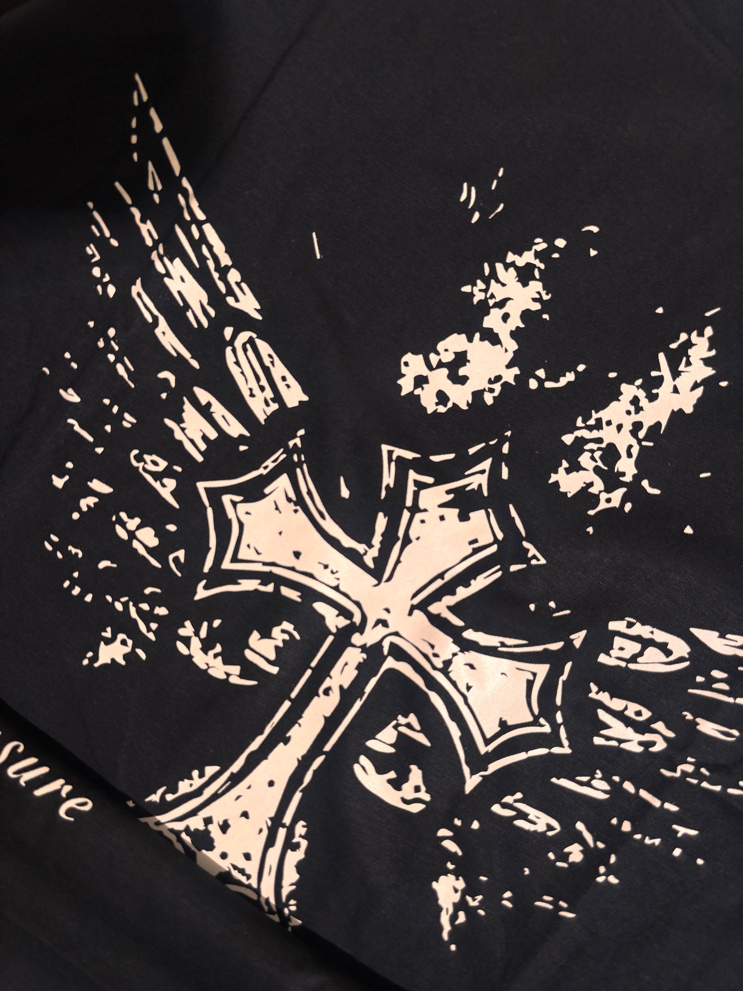 Wings black full sleeve tee