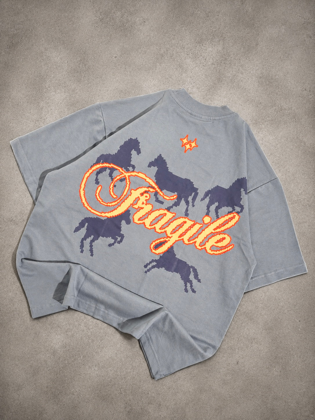 Fragile oversized tee