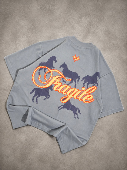 Fragile oversized tee