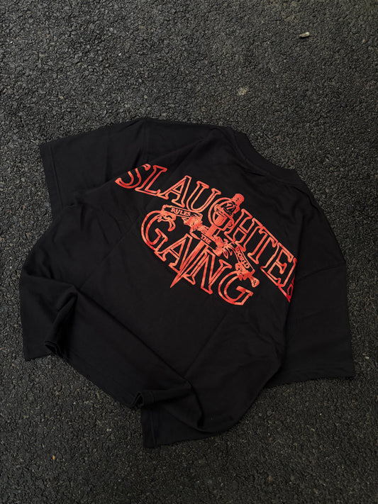 Gang black oversized tee