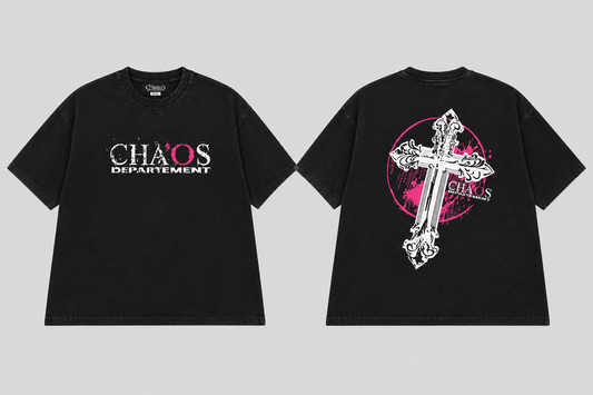 Chaos lava wash boxy tee