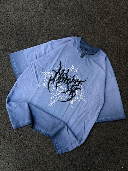 Night faded oversized tee