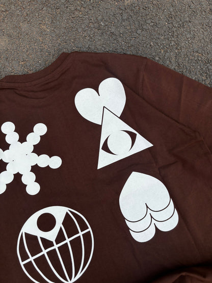 Update the standards brown oversized tee