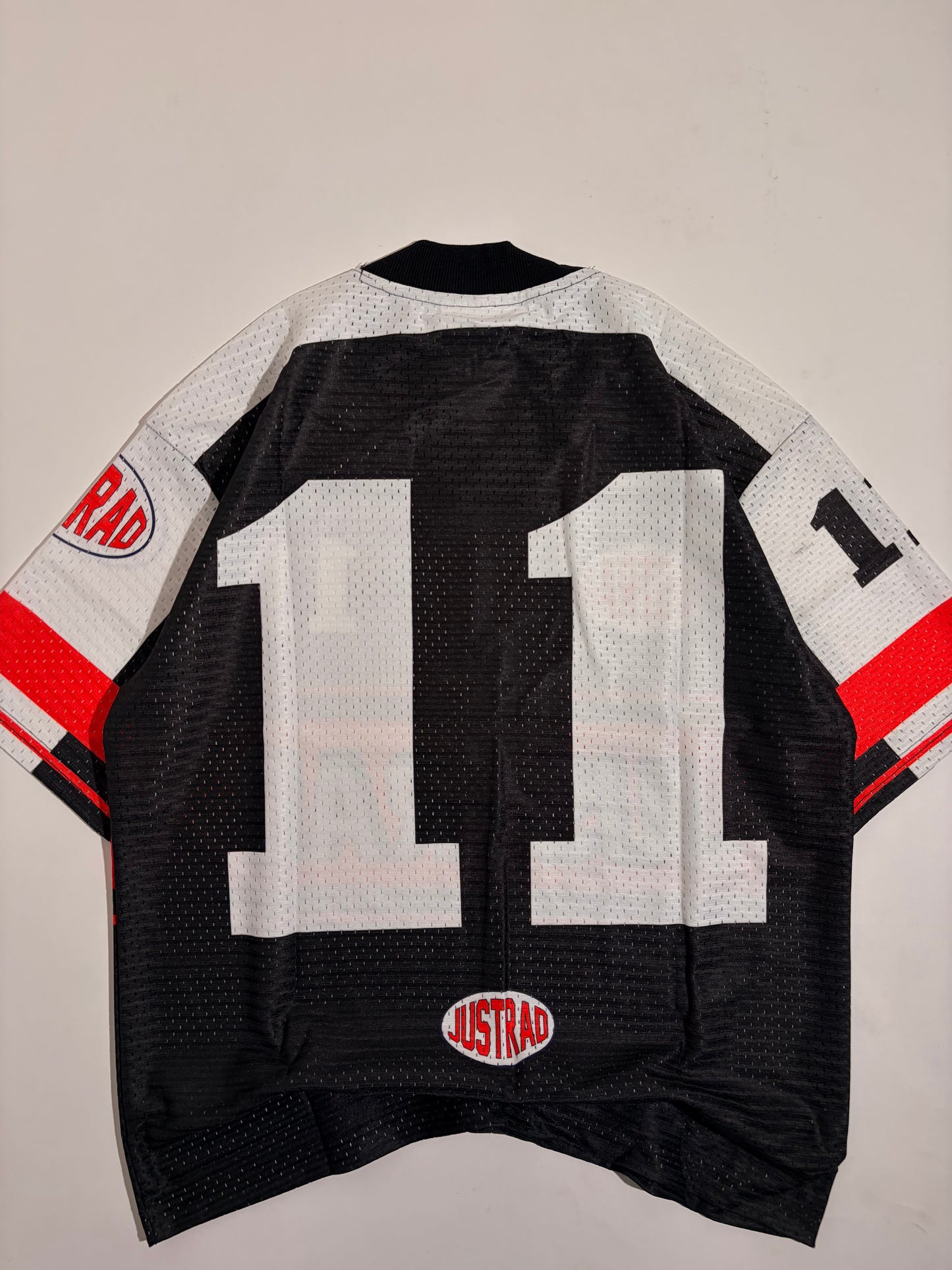 11 red and black jersey