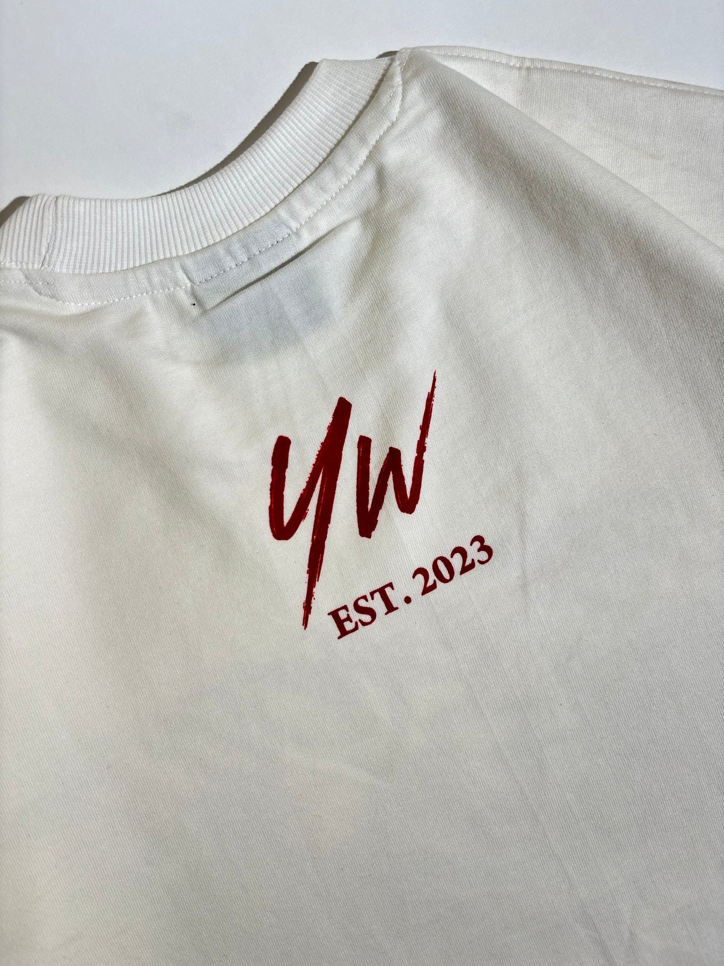 Off route cropped boxy tee