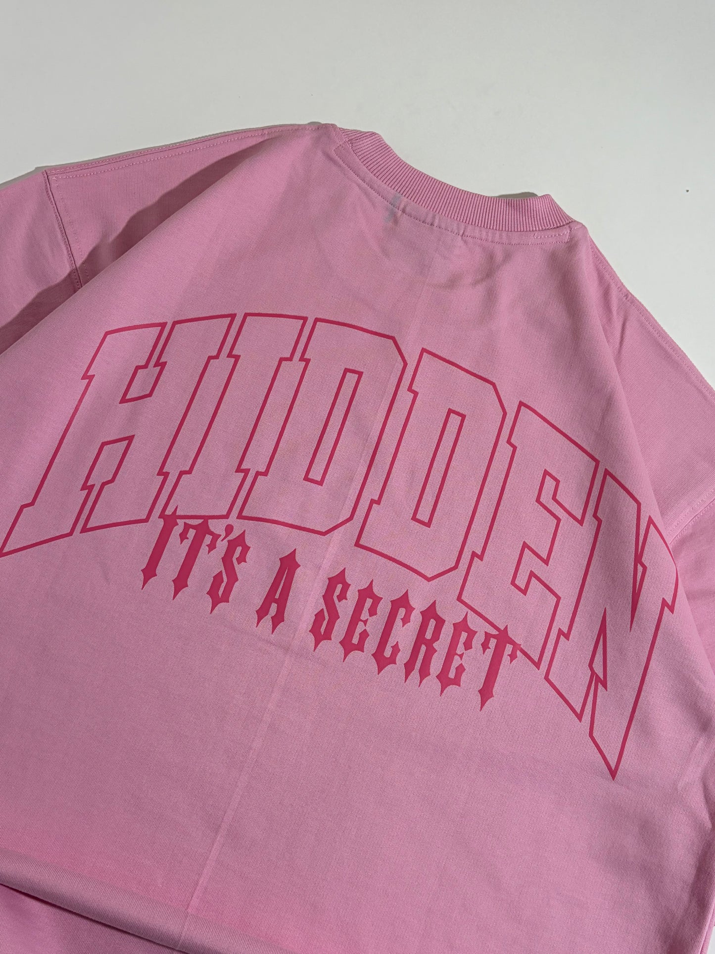 Hidden crop boxy tee
