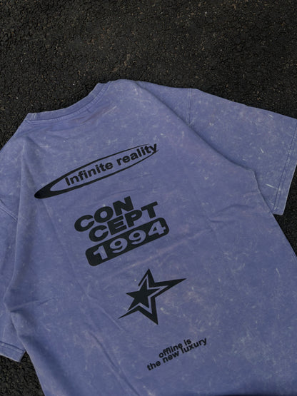 Lilac concept oversized tee