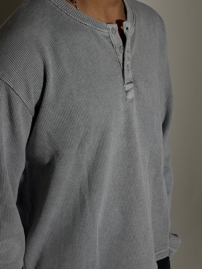Washed Henley tee