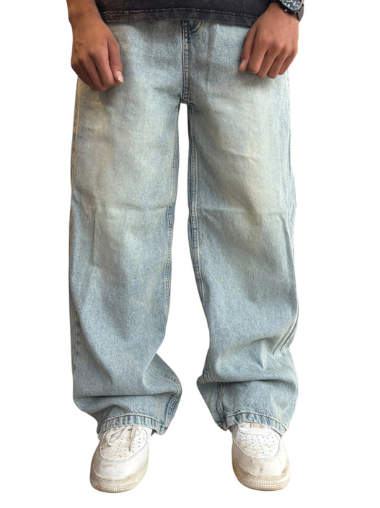 Light blue baggy pants