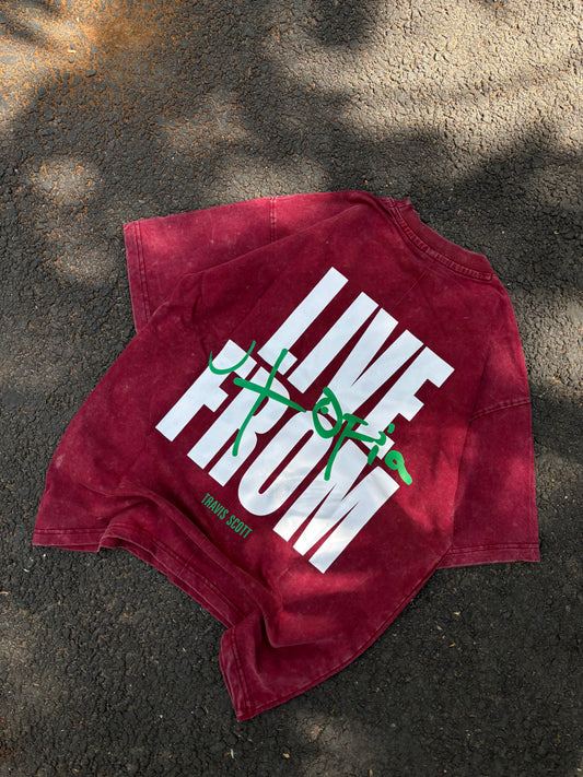 Live from utopia oversized tee