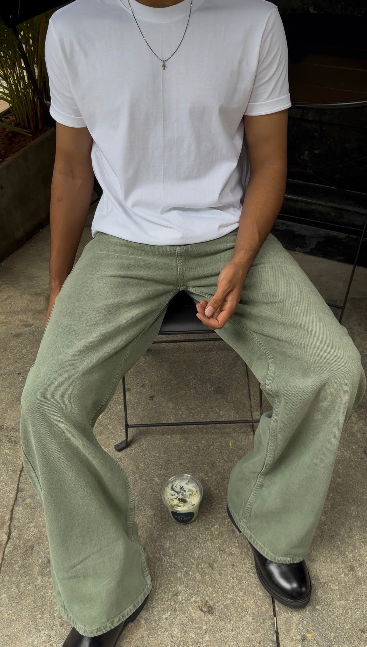 Matcha jeans