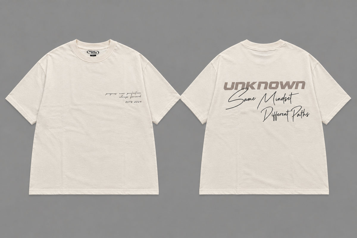 Unknown off white boxy tee