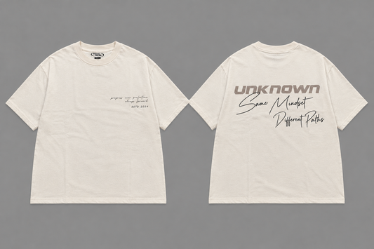 Unknown off white boxy tee