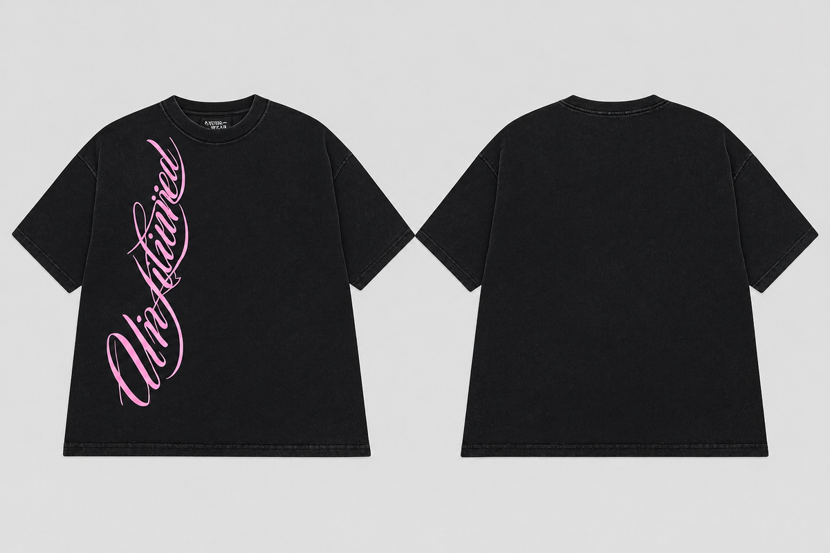 UF lava wash boxy tee