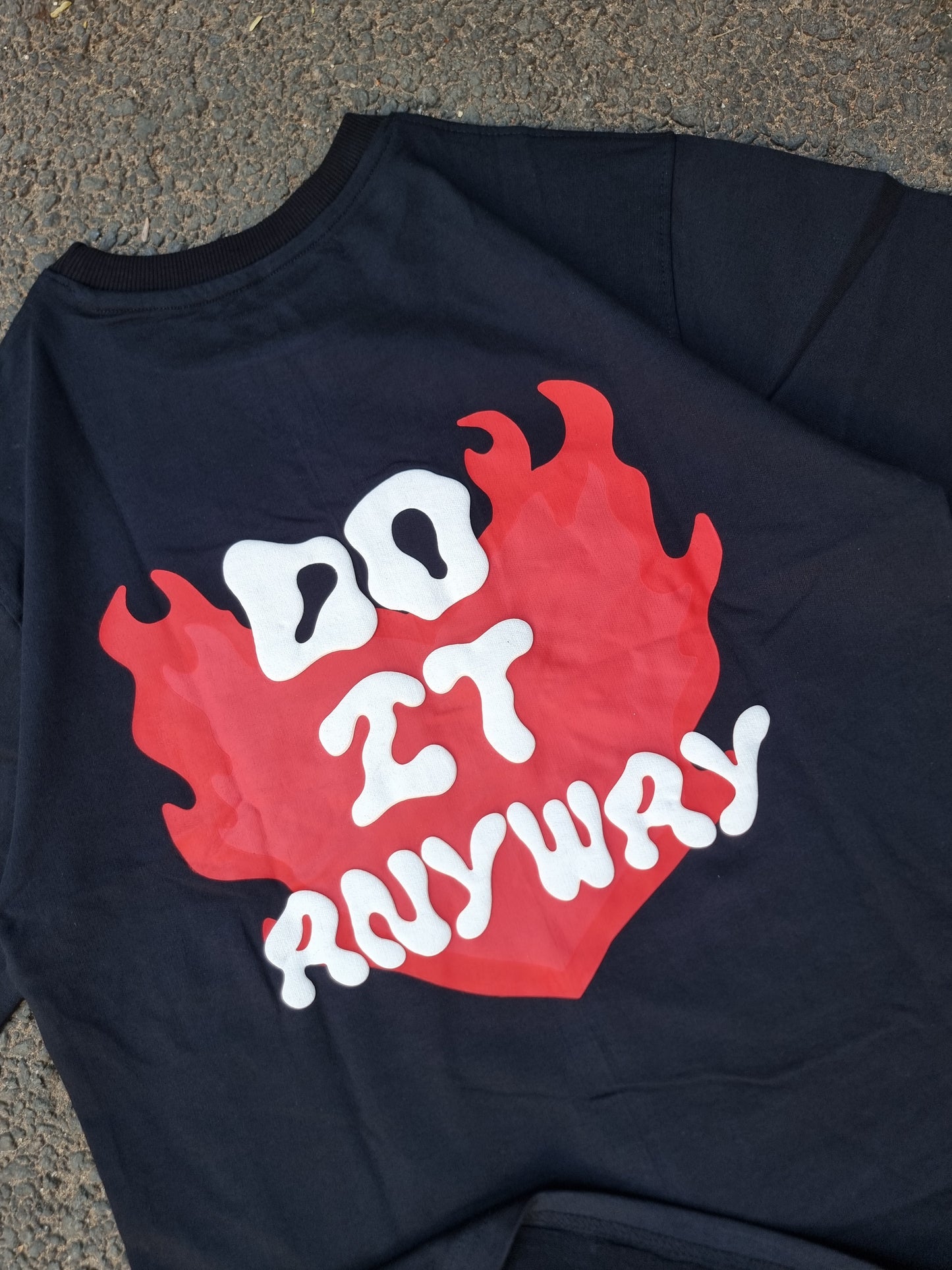 Do it Anyway oversized tee