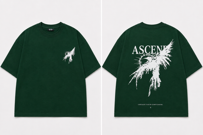 Ascend crop boxy tee