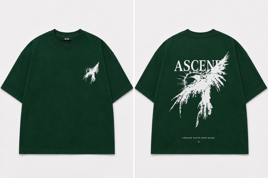 Ascend crop boxy tee