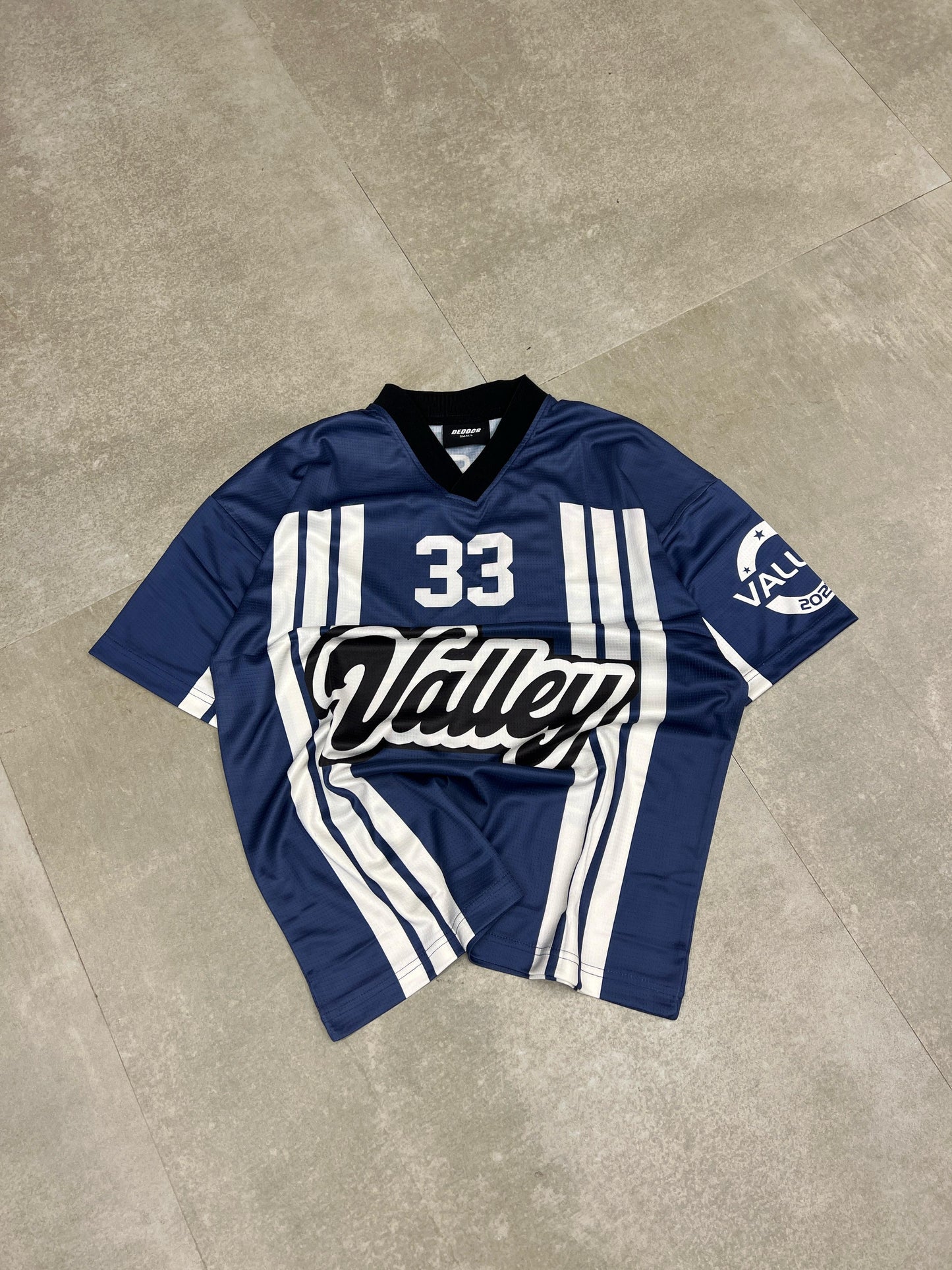 Valley blue oversized jersey