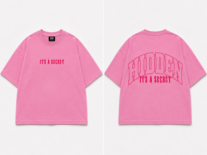 Hidden crop boxy tee