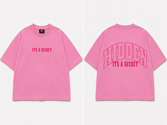 Hidden crop boxy tee