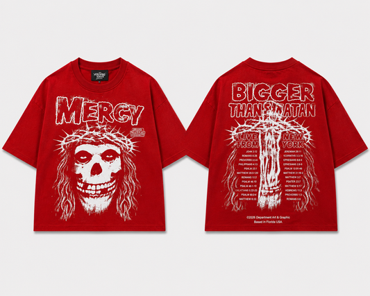 Mercy crop boxy tee