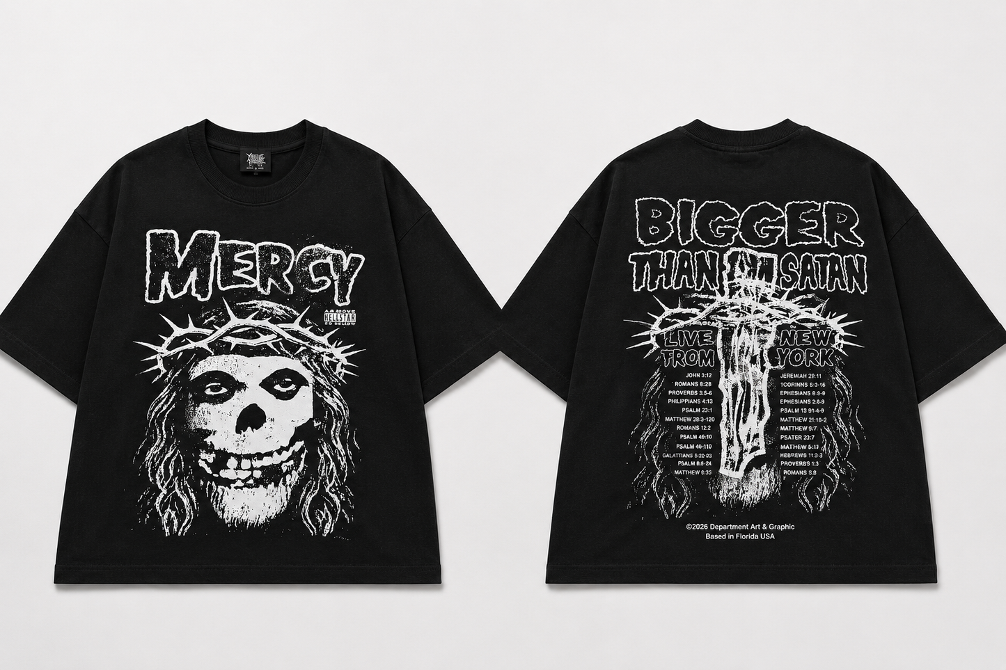 Mercy crop boxy tee